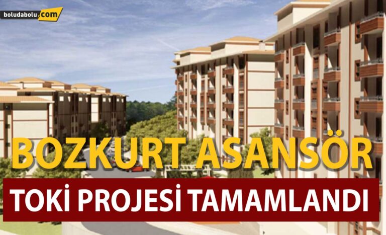 TOKİ PROJESİ TAMAMLANDI