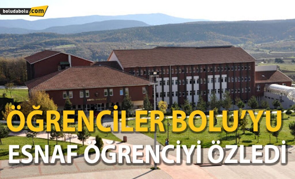 Öğrenci Bolu’yu, esnaf öğrenciyi çok özledi Öğrenci Bolu’yu, esnaf öğrenciyi çok özledi