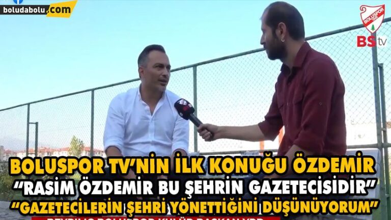 “RASİM ÖZDEMİR BU ŞEHRİN GAZETECİSİDİR”
