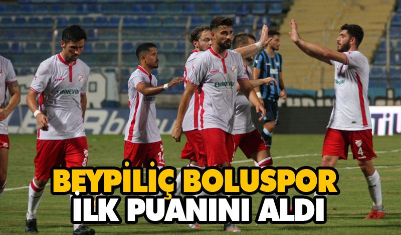 Beypiliç Boluspor’dan deplasmanda 1 puan Beypiliç Boluspor’dan deplasmanda 1 puan