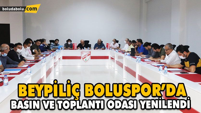 BASIN VE TOPLANTI ODASI YENİLENDİ BASIN VE TOPLANTI ODASI YENİLENDİ