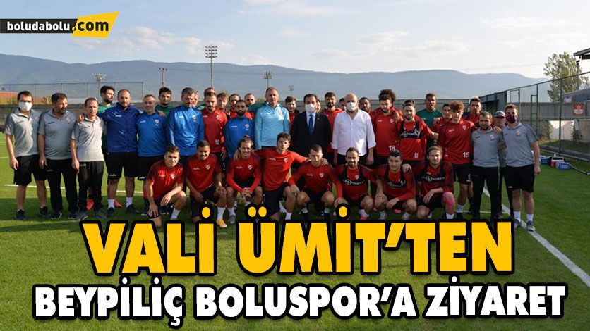 VALİ ÜMİT’TEN BEYPİLİÇ BOLUSPOR’A ZİYARET