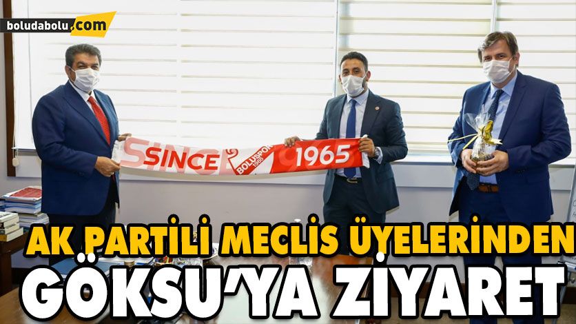 AK PARTİLİ MECLİS ÜYELERİNDEN GÖKSU’YA ZİYARET AK PARTİLİ MECLİS ÜYELERİNDEN GÖKSU’YA ZİYARET
