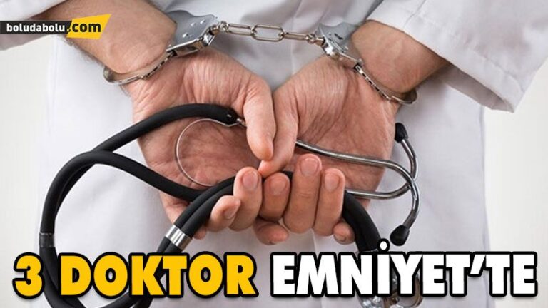 3 FETÖ ŞÜPHELİSİ DOKTOR EMNİYET’TE