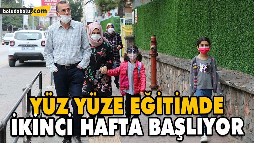 YÜZ YÜZE EĞİTİMDE İKİNCİ HAFTA YARIN BAŞLIYOR YÜZ YÜZE EĞİTİMDE İKİNCİ HAFTA YARIN BAŞLIYOR