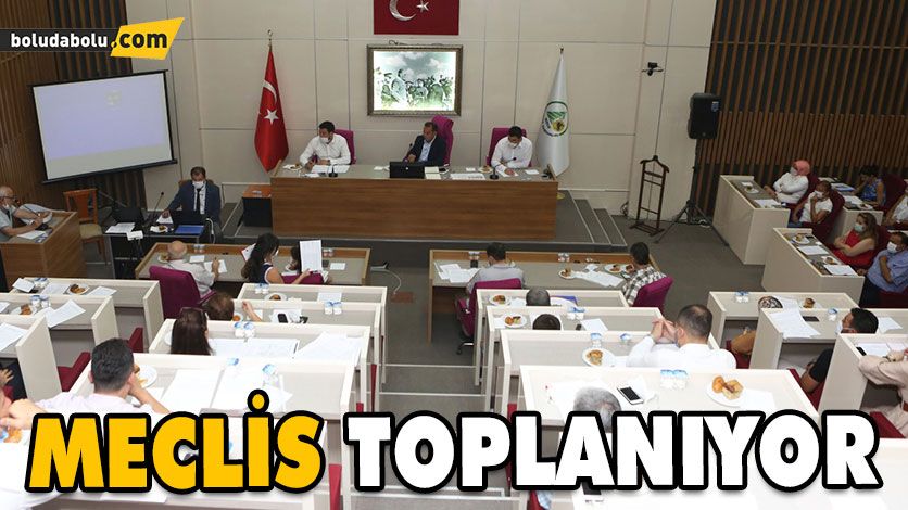 BELEDİYE MECLİSİ TOPLANIYOR BELEDİYE MECLİSİ TOPLANIYOR