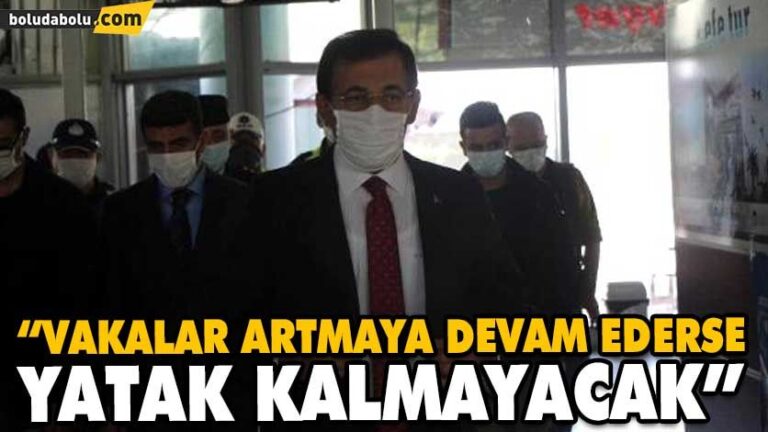 “VAKALAR ARTMAYA DEVAM EDERSE YATAK KALMAYACAK”