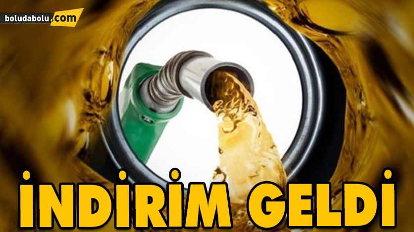 BENZİNE İNDİRİM GELDİ BENZİNE İNDİRİM GELDİ