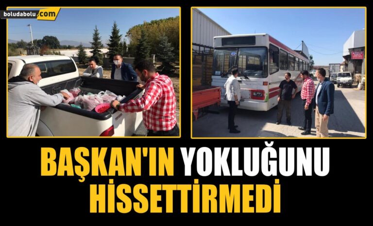 BAŞKAN’IN YOKLUĞUNU HİSSETTİRMEDİ