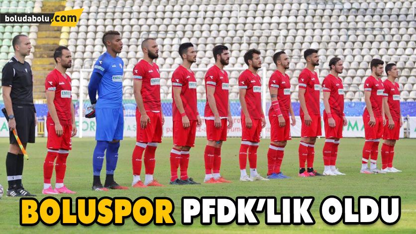 BOLUSPOR PFDK’LIK OLDU BOLUSPOR PFDK’LIK OLDU