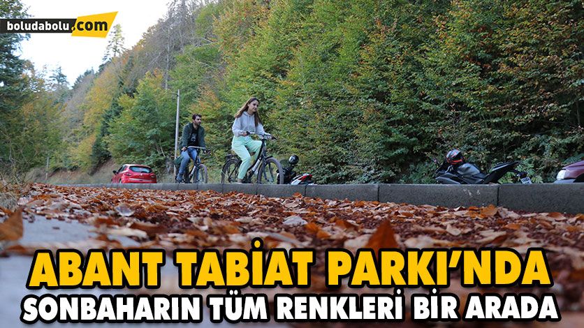 ABANT TANİAT PARKI SONBAHAR RENKLERİYLE MİSAFİRLERİNİ AĞIRLIYOR ABANT TANİAT PARKI SONBAHAR RENKLERİYLE MİSAFİRLERİNİ AĞIRLIYOR
