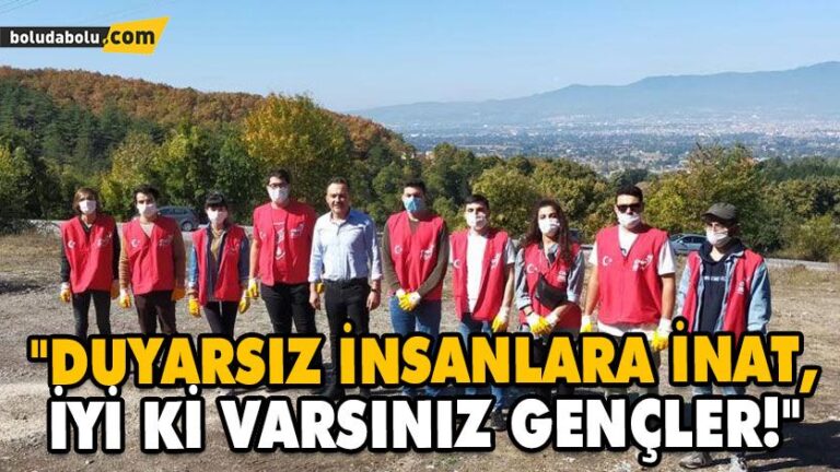 DUYARSIZ İNSANLARA İNAT…  İYİ Kİ VARSINIZ GENÇLER!