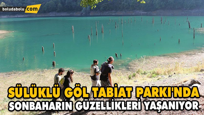 SÜLÜKLÜ GÖL TABİAT PARKI’NDA SONBAHARIN GÜZELLİKLERİ YAŞANIYOR SÜLÜKLÜ GÖL TABİAT PARKI’NDA SONBAHARIN GÜZELLİKLERİ YAŞANIYOR