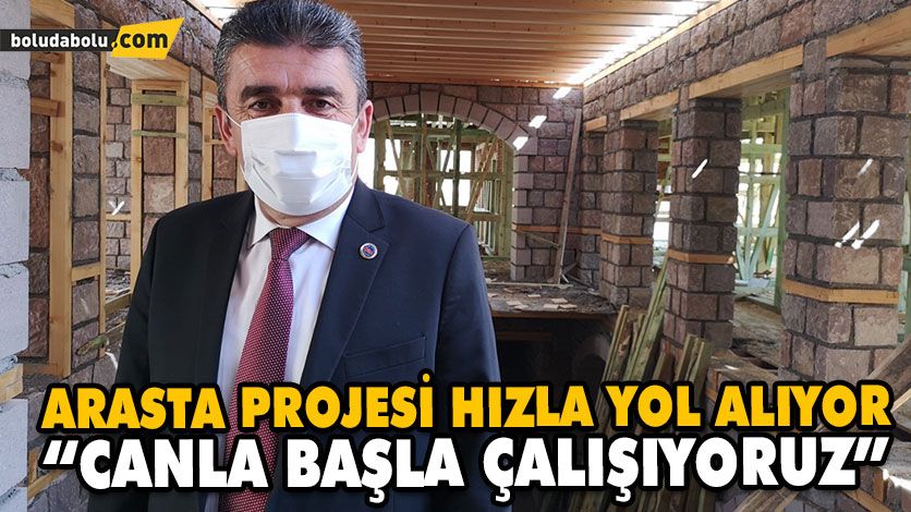ARASTA PROJESİ HIZLA YOL ALIYOR ARASTA PROJESİ HIZLA YOL ALIYOR