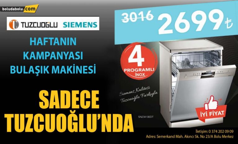 TUZCUOĞLU SİEMENS’DEN BÜYÜK KAMPANYA