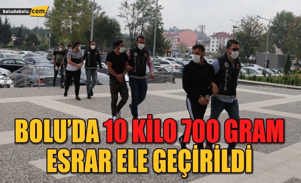 Bolu’da 10 kilo 700 gram esrar ele geçirildi Bolu’da 10 kilo 700 gram esrar ele geçirildi