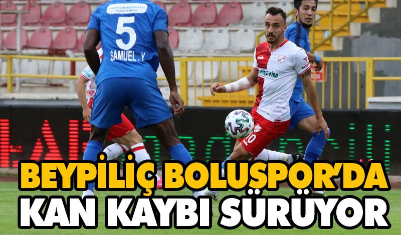 BEYPİLİÇ BOLUSPOR’DA GALİBİYET HASRETİ SÜRÜYOR BEYPİLİÇ BOLUSPOR’DA GALİBİYET HASRETİ SÜRÜYOR