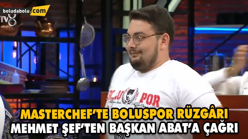 MEHMET ŞEF’TEN BAŞKAN ABAT’A ÇAĞRI MEHMET ŞEF’TEN BAŞKAN ABAT’A ÇAĞRI