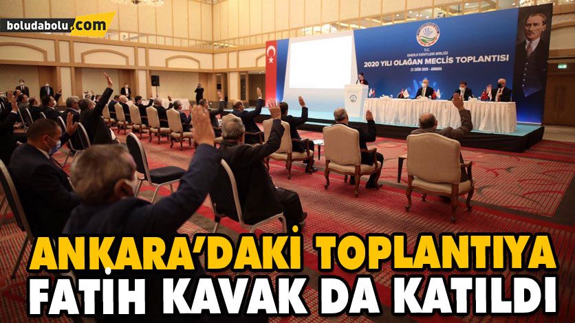 FATİH KAVAK, ENERJİ KENTLERİ BİRLİĞİ TOPLANTISINA KATILDI FATİH KAVAK, ENERJİ KENTLERİ BİRLİĞİ TOPLANTISINA KATILDI