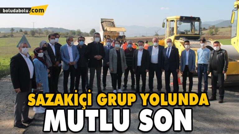 SAZAKİÇİ GRUP YOLUNDA MUTLU SON