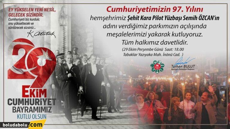 97. YIL COŞKUSU MENGEN’DE YAŞANACAK