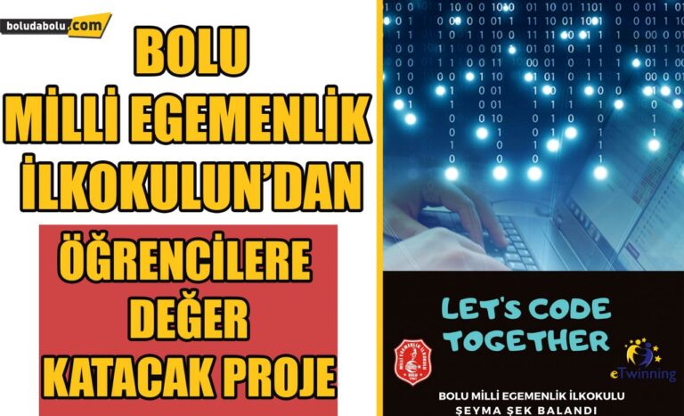 Milli Egemenlik İlkokulundan öğrencilere değer katacak proje