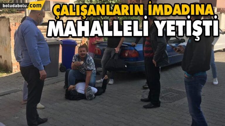 MARKETE DADANAN HIRSIZI PAKETLEDİLER