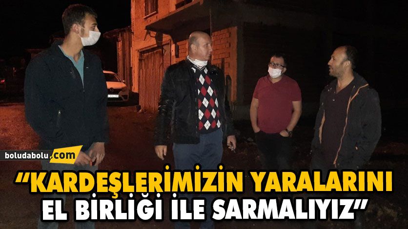 “KARDEŞLERİMİZİN YARALARINI EL BİRLİĞİ İLE SARMALIYIZ” “KARDEŞLERİMİZİN YARALARINI EL BİRLİĞİ İLE SARMALIYIZ”