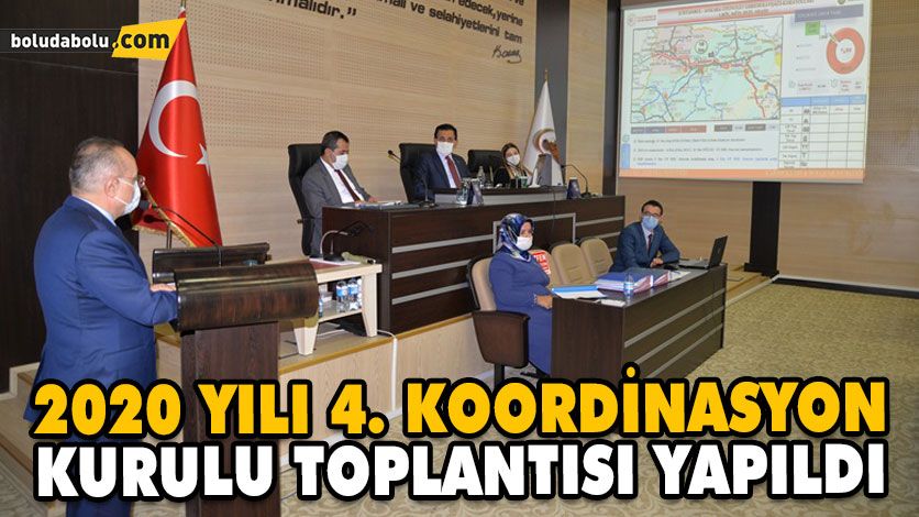 2020 YILI 4. KOORDİNASYON KURULU TOPLANTISI YAPILDI 2020 YILI 4. KOORDİNASYON KURULU TOPLANTISI YAPILDI