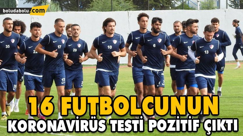 16 FUTBOLCUNUN KORONAVİRÜS TESTİ POZİTİF ÇIKTI 16 FUTBOLCUNUN KORONAVİRÜS TESTİ POZİTİF ÇIKTI