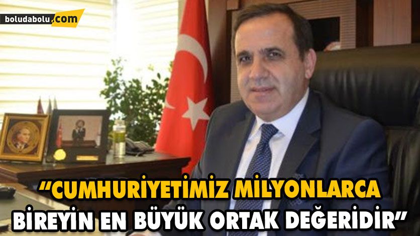 “CUMHURİYETİMİZ MİLYONLARCA BİREYİN EN BÜYÜK ORTAK DEĞERİDİR” “CUMHURİYETİMİZ MİLYONLARCA BİREYİN EN BÜYÜK ORTAK DEĞERİDİR”