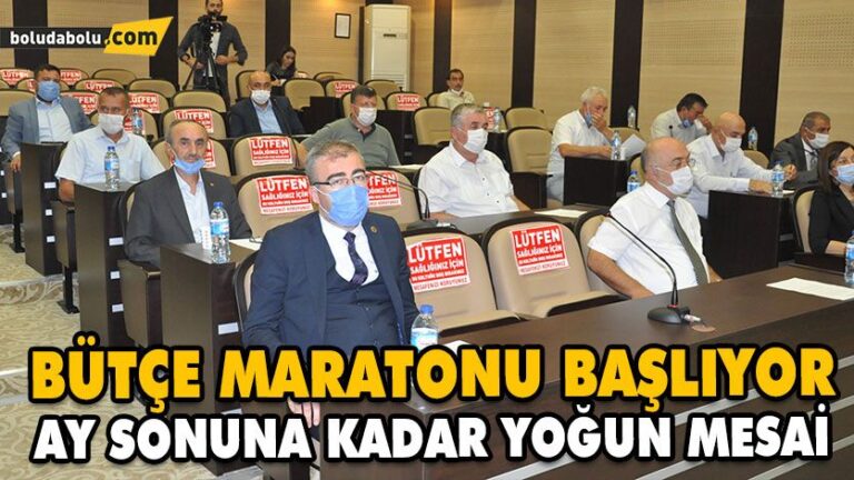 MECLİSTE BÜTÇE MARATONU BAŞLIYOR