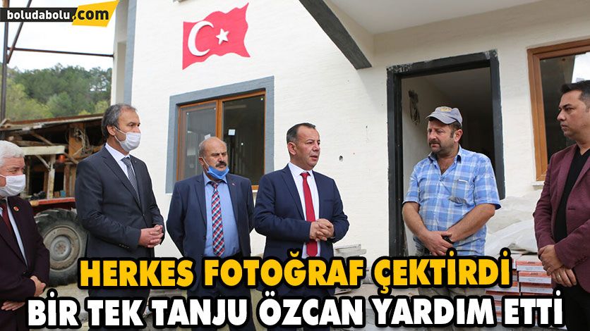 YANGINDA İKİ ÇOCUĞUNU KAYBEDEN BEKİL AİLESİNİN YENİ EVLERİ BOLU BELEDİYESİ’NDEN