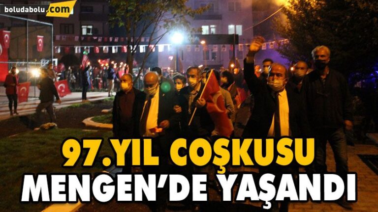 97. YIL COŞKUSU MENGEN’DE YAŞANDI
