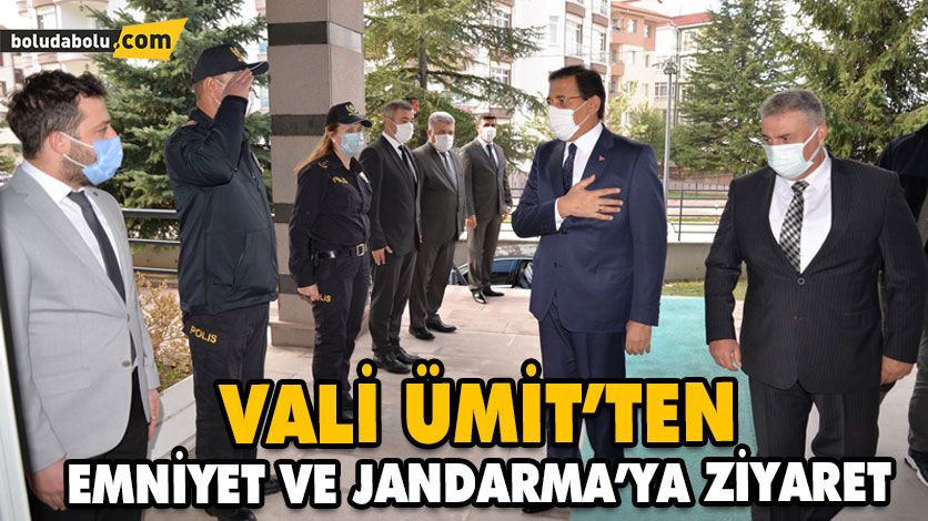 VALİ ÜMİT’TEN EMNİYET VE JANDARMA’YA ZİYARET VALİ ÜMİT’TEN EMNİYET VE JANDARMA’YA ZİYARET