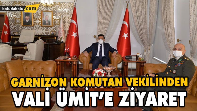 GARNİZON KOMUTAN VEKİLİNDEN VALİ ÜMİT’E ZİYARET GARNİZON KOMUTAN VEKİLİNDEN VALİ ÜMİT’E ZİYARET