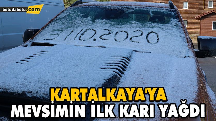 İLK KAR YAĞDI