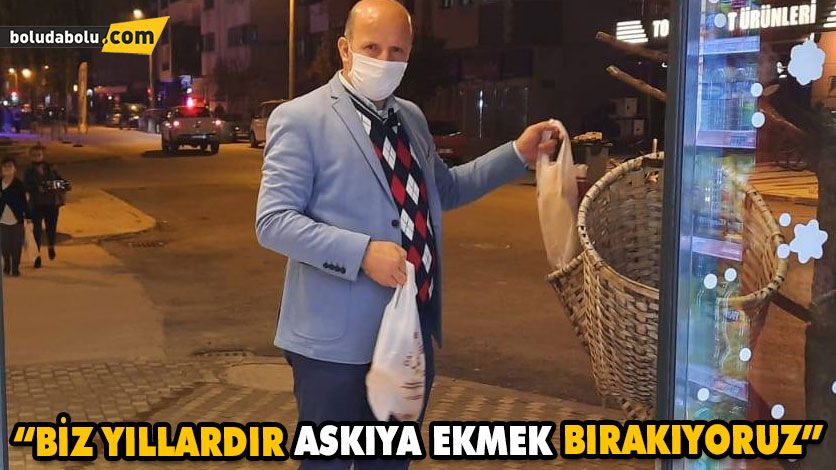 “BİZ YILLARDIR ASKIYA EKMEK BIRAKIYORUZ” “BİZ YILLARDIR ASKIYA EKMEK BIRAKIYORUZ”