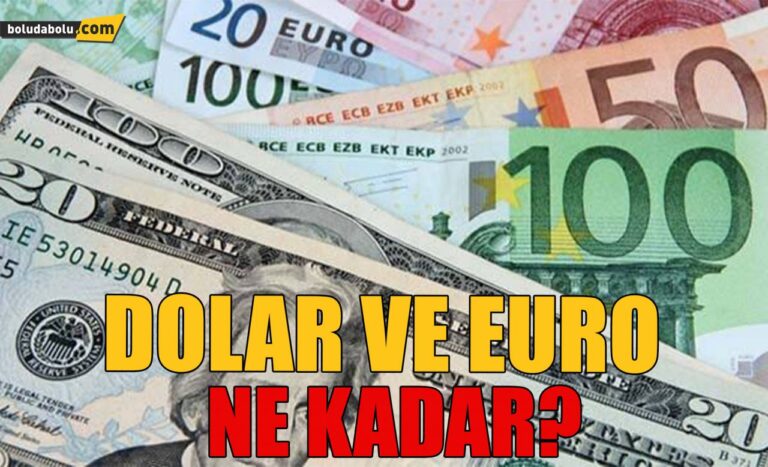 Dolar ve Euro ne kadar?