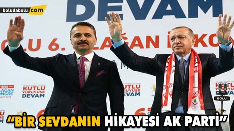 “DEĞİŞİMİN, DÖNÜŞÜMÜN VE REFORMLARIN ADRESİ AK PARTİ”