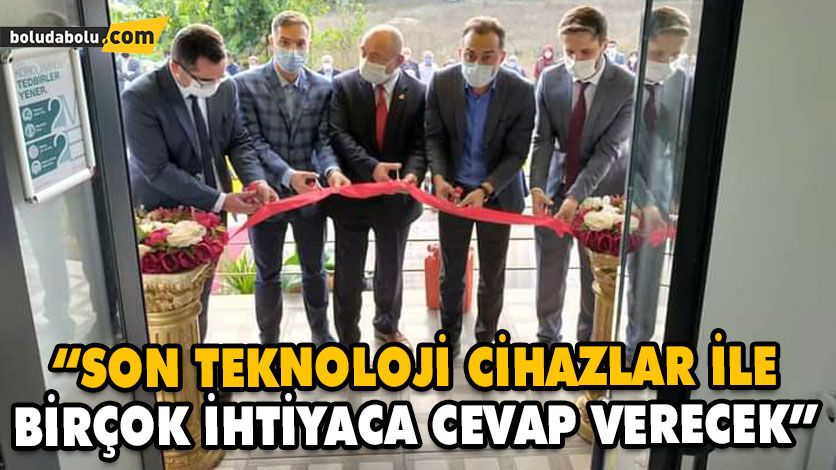 “SON TEKNOLOJİ CİHAZLAR İLE BİRÇOK İHTİYACA CEVAP VERECEK” “SON TEKNOLOJİ CİHAZLAR İLE BİRÇOK İHTİYACA CEVAP VERECEK”