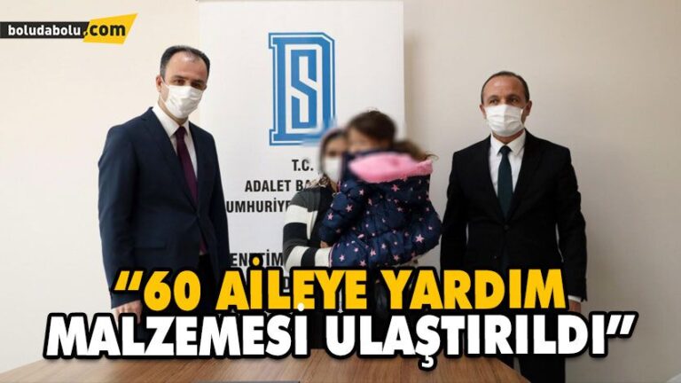 YÜKÜMLÜ/HÜKÜMLÜ AİLELERİNE GİYSİ YARDIMI YAPILDI