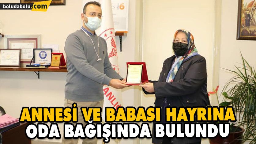 HAYIRSEVERDEN ODA BAĞIŞI DEVAM EDİYOR HAYIRSEVERDEN ODA BAĞIŞI DEVAM EDİYOR