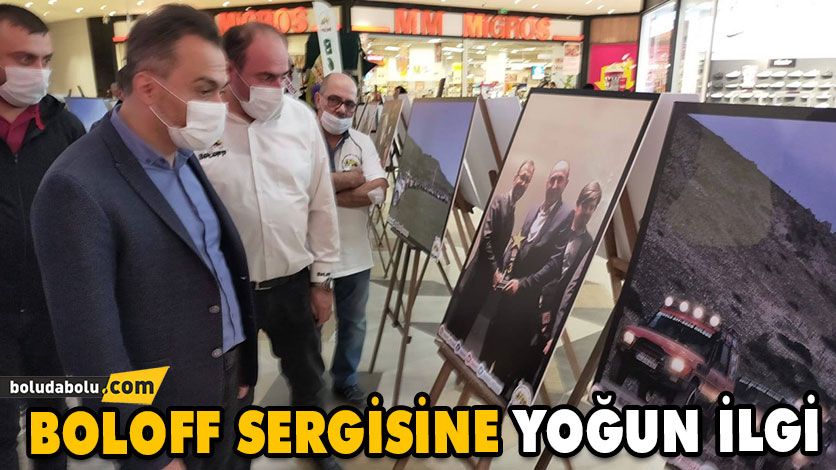 BOLOFF SERGİSİNE YOĞUN İLGİ BOLOFF SERGİSİNE YOĞUN İLGİ