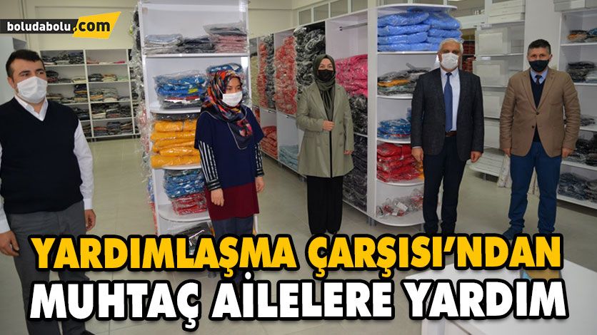 YARDIMLAŞMA ÇARŞISI’NDAN MUHTAÇ AİLELERE YARDIM YARDIMLAŞMA ÇARŞISI’NDAN MUHTAÇ AİLELERE YARDIM