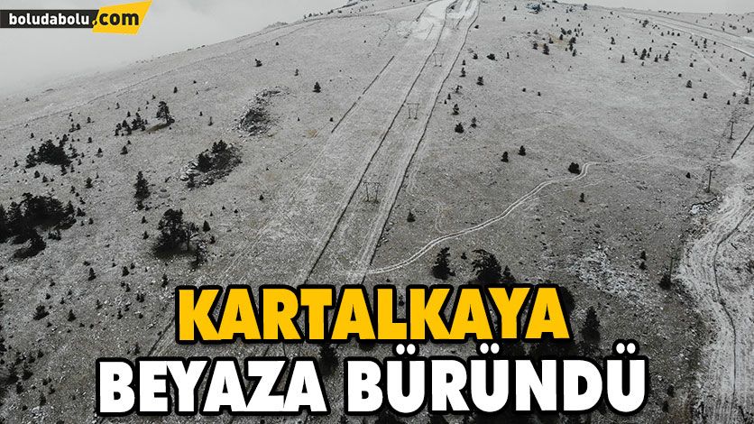 KARTALKAYA’DA YEŞİL ALANLAR BEYAZ ÖRTÜYLE KAPLANDI KARTALKAYA’DA YEŞİL ALANLAR BEYAZ ÖRTÜYLE KAPLANDI