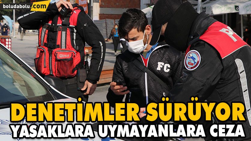 AÇIK ALANDA SİGARA VE MASKE DENETİMİ YAPILDI AÇIK ALANDA SİGARA VE MASKE DENETİMİ YAPILDI