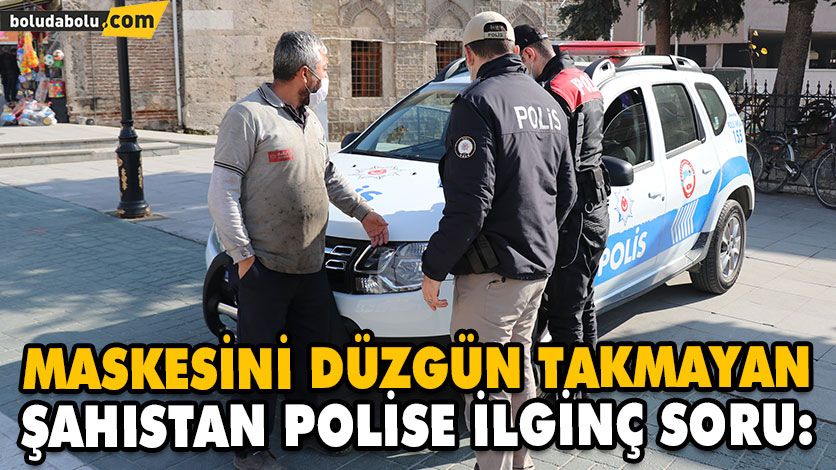 MASKE CEZASI KESİLEN VATANDAŞLA POLİS ARASINDA TARTIŞMA MASKE CEZASI KESİLEN VATANDAŞLA POLİS ARASINDA TARTIŞMA