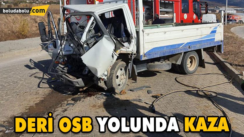 DERİ OSB YOLUNDA KAZA