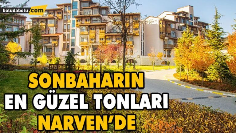 SONBAHARIN EN GÜZEL TONLARI NARVEN’DE